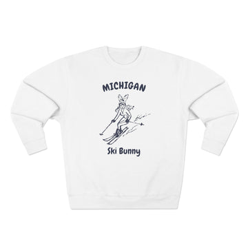 Premium Michigan Ski Bunny Sweatshirt - 0