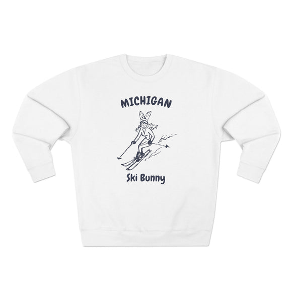 Premium Michigan Ski Bunny Sweatshirt
