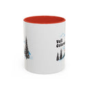 Vail, Colorado Retro Snow Skiing Mountain 11 oz Mug, Ski Lodge Decor Coffee Cup, Mountain Gondola  Lover Gift, Retro Skiing Mug-2