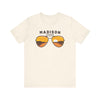 Madison, Wisconsin T Shirt - Sunglasses Lake Graphic Tee