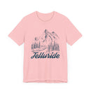 Telluride, Colorado Graphic Tee - Mountain Illustration Telluride T Shirt-23