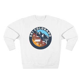 Premium Colorado Mountain Ski Lift Sweatshirt