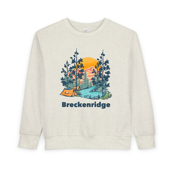 Breckenridge, Colorado Toddler Sweatshirt - Breckenridge Toddler Crewneck Sweatshirt