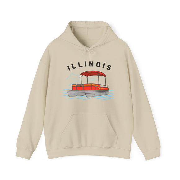 Illinois Hoodie - Unisex Ski Lift Sweatshirt