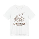 Lake Tahoe, California Mountain T-Shirt — Vintage Gondola Ski Mountain Tee-2