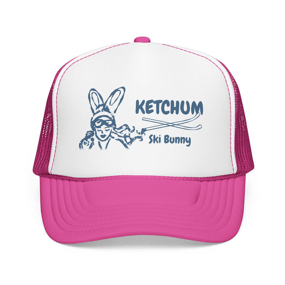 Ketchum, Idaho Ski Bunny Trucker Hat