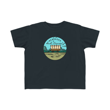 Nebraska Toddler T-Shirt - Unisex Toddler Nebraska Shirt - 0