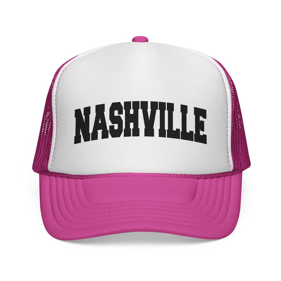 Nashville, Tennessee Collegiate Style Trucker Hat