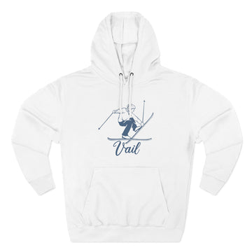 Premium Vail, Colorado Vintage Snow Ski Hoodie