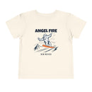 Angel Fire, New Mexico Yeti Snowboard Toddler Tee-1