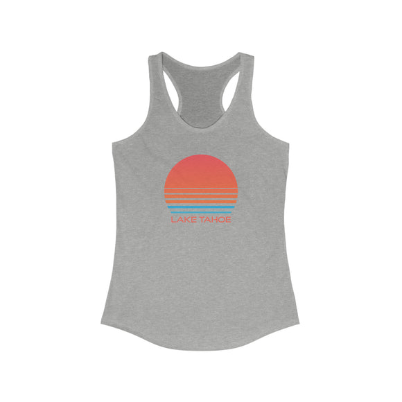 Lake Tahoe, California Women's Racerback Tank Top