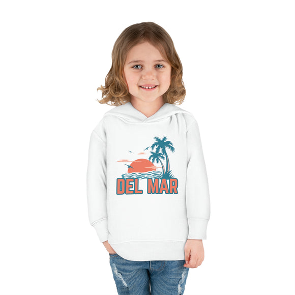 Del Mar, California Toddler Hoodie - Unisex Del Mar Toddler Sweatshirt