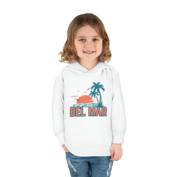 Del Mar, California Toddler Hoodie - Unisex Del Mar Toddler Sweatshirt