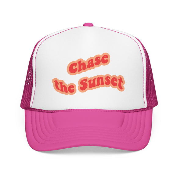 Chase the Sunset Trucker Hat Boho