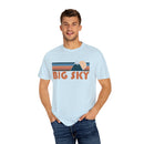 Big Sky, California Graphic Tee, Comfort Colors Retro Unisex Big Sky T shirt, Mountain Adventure Shirt-25