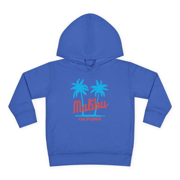 Malibu, California Toddler Hoodie - Unisex Malibu Toddler Sweatshirt