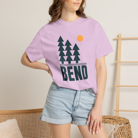 Bend, Oregon Tee, Comfort Colors 100% Cotton Trees T shirt
