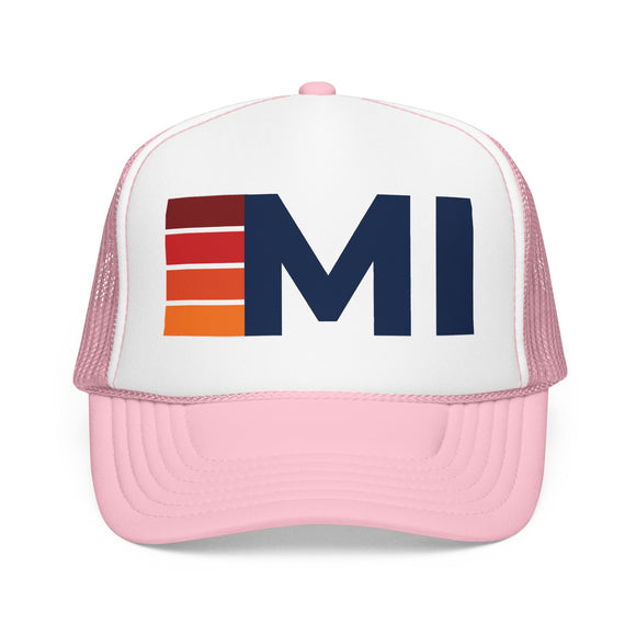 Michigan Trucker Hat - MI retro cap