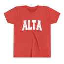 Alta, Utah Youth Graphic Tee - Kids Alta T Shirt-5
