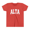 Alta, Utah Youth Graphic Tee - Kids Alta T Shirt