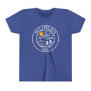 Salt Lake City, Utah Youth Shirt - Retro Mountain Salt Lake City Kid's T-Shirt-5