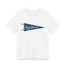 Rocky Mountain National Park Pennant T-Shirt — Vintage Camp Flag Tee-2