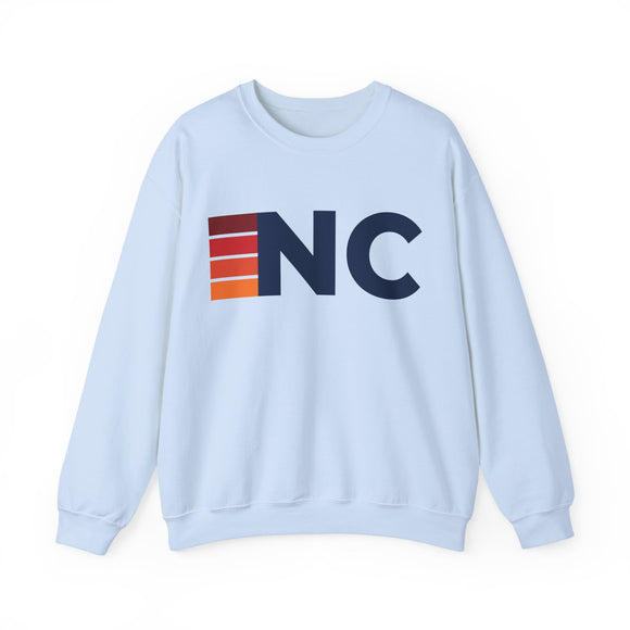 North Carolina Retro Sweatshirt | Retro Stripes North Carolina