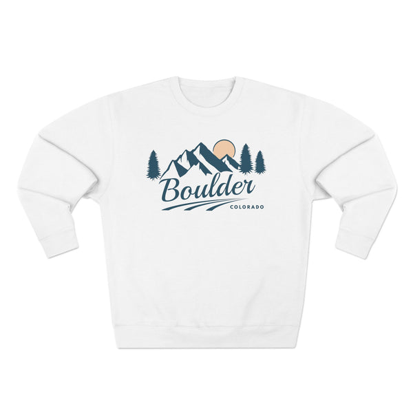 Premium Boulder, Colorado Sweatshirt - Unisex Sweatshirt
