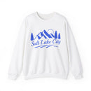 Salt Lake City, Utah Sweatshirt - Unisex Mountain Salt Lake City Sweatshirt-5