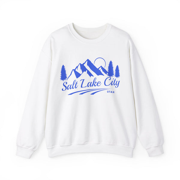 Salt Lake City, Utah Sweatshirt - Unisex Mountain Salt Lake City Sweatshirt