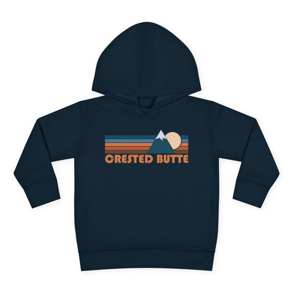 Crested Butte, Colorado Toddler Hoodie - Unisex Crested Butte Toddler Sweatshirt