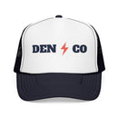 Denver, Colorado Retro Trucker Hat - Lightning Foam Cap-1