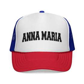 Anna Maria Island, Florida Collegiate Style Trucker Hat