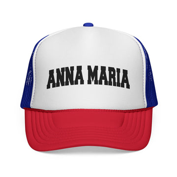Anna Maria Island, Florida Collegiate Style Trucker Hat