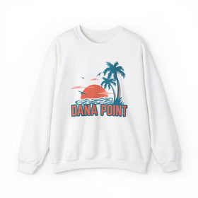Dana Point, California Sweatshirt - Unisex Palm Tree Dana Point Sweatshirt