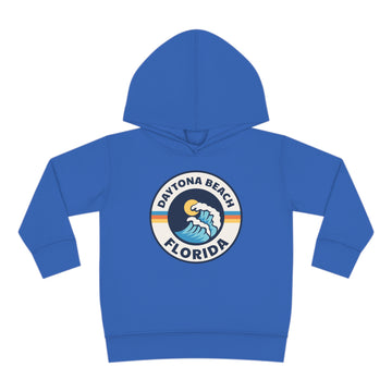Buy vintage-royal Daytona Beach, Florida Toddler Hoodie - Unisex Daytona Beach Toddler Sweatshirt