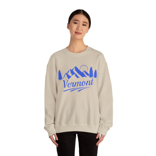 Vermont Sweatshirt - Unisex Mountain Vermont Sweatshirt