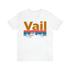 Vail, Colorado Shirt - Mountain Sunset Unisex Vail T-Shirt