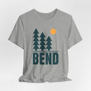 Bend Oregon Retro Trees T Shirt | Vintage Forest Graphic Tee-17