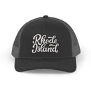 Rhode Island Snapback Trucker Cap - Embroidered Rhode Island Hat-1