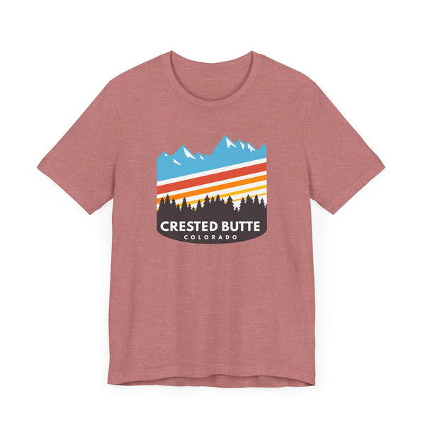 Crested Butte, Colorado T-Shirt - Retro Unisex Crested Butte Shirt