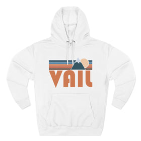 Vail, Colorado Hoodie - Retro Mountain Unisex Sweatshirt - 0
