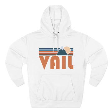 Vail, Colorado Hoodie - Retro Mountain Unisex Sweatshirt - 0