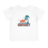 Monterey, California Toddler T-Shirt - Retro Palm Tree Toddler Monterey Shirt