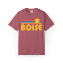 Boise, Idaho Graphic Tee, Comfort Colors Retro Unisex Boise T shirt-1
