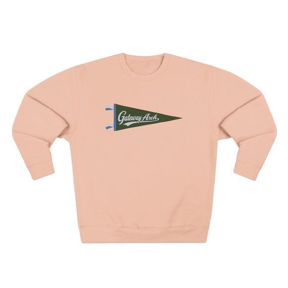 Premium Gateway Arch National Park Crewneck Sweatshirt