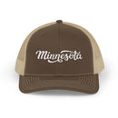Minnesota Snapback Trucker Cap - Embroidered Minnesota Hat-3