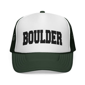 Buy dark-green Boulder, Colorado Collegiate Style Trucker Hat