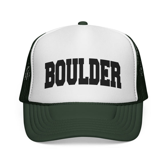 Boulder, Colorado Collegiate Style Trucker Hat