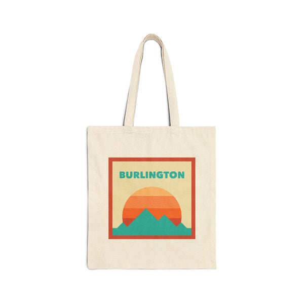 Burlington, Vermont Tote Bag, Cotton Canvas Tote Bag, Reusable Shopping Bag, Eco-Friendly Tote, Burlington, Vermont Gift